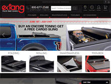Tablet Screenshot of extang.com